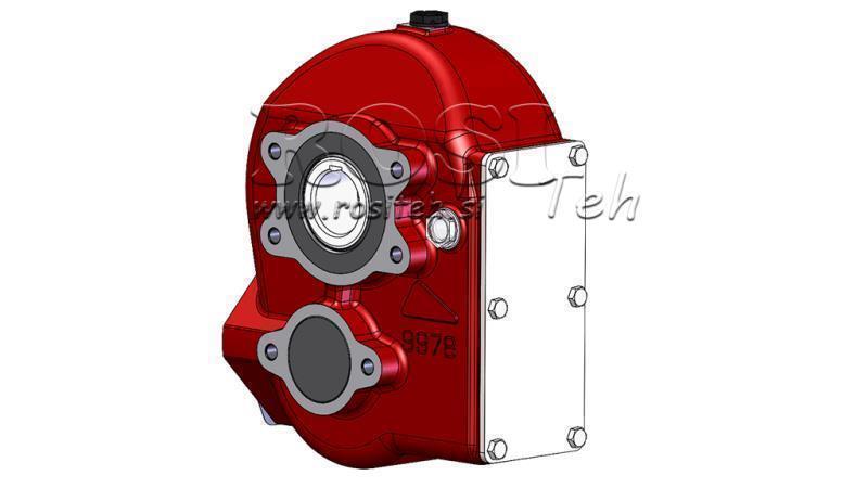 TANDWIELKAST - TANDWIELKAST RT190 VOOR HYDRAULISCHE MOTOR MP/MR/MS RATIO 10.2:1