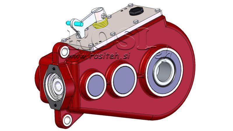 CUTIE DE VITEZE - CUTIE DE VITEZE RT4002V PENTRU MOTOR HIDRAULIC MP/MR RATIO 35.2:1 RATIO 17.8:1