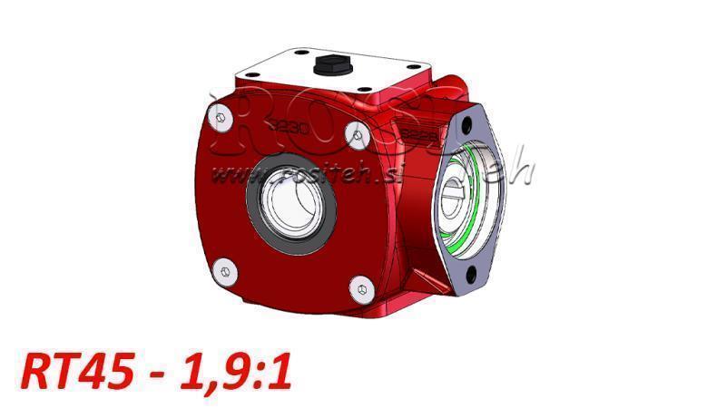TANDWIELKAST - TANDWIELKAST RT45 VOOR HYDRAULISCHE MOTOR MP/MR RATIO 1.9:1