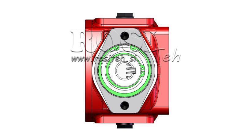 TANDWIELKAST - TANDWIELKAST RT45 VOOR HYDRAULISCHE MOTOR MP/MR RATIO 1.9:1