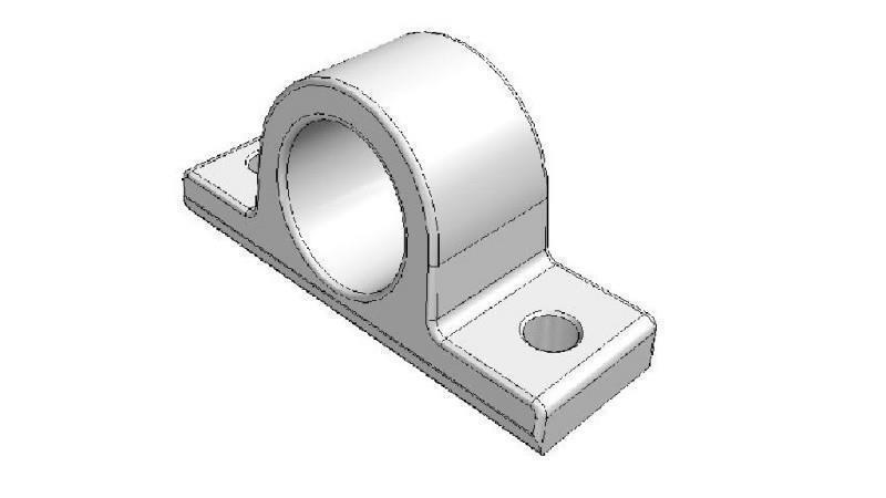 HOLDE FOR TELESCOPISK SYLINDER FI50