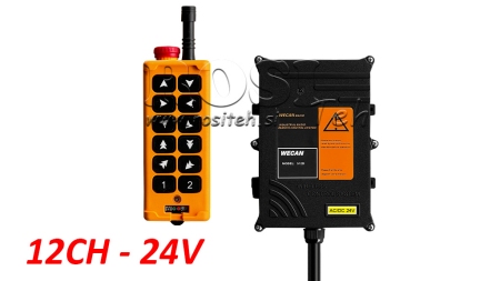 RADIOCOMANDO 12CH - 24V