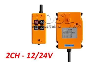 RADIOCOMANDO 2CH - 12/24V