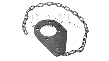VROUWELIJKE TANDWIELKASTHOLDER MET KETTING