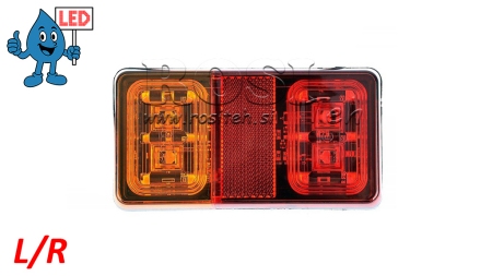 LED STRAŽNJE SVJETLO 3 FUNKCIJE 12V-24V KOMBINIRANO