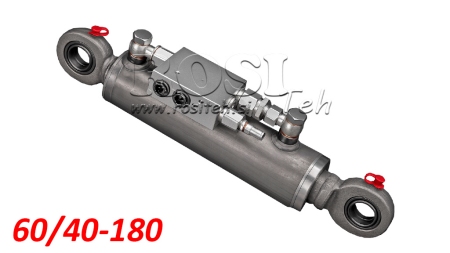 HIDRAVLIČNI CILINDER 60/40-180 Z OBRAČALNIM VENTILOM - PLUG ZA ZEMLJO
