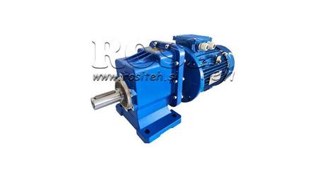 3FAS 1.5kW-ELEKTRISK MOTOR MED ERC03 REDUKTOR MS90 56rpm