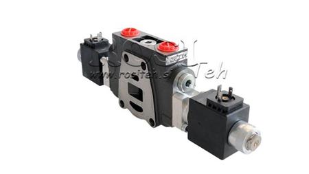 ELETRO SEGMENTO ÚNICO 12V para VÁLVULA HIDRÁULICA PC70