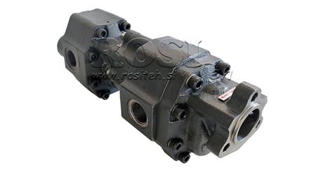 HYDRAULIC CAST IRON PUMP TANDEM 60 60cc-200 bar REVERSIBLE