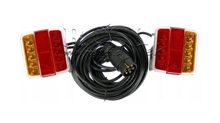 LED BAKLYS MED MAGNETISK KABEL