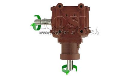 RIDUTTORE ANGOLARE 1:1.56 (56HP-43kW)