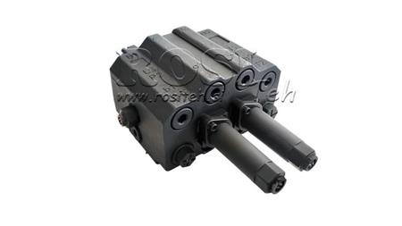 VÁLVULA DE CONTROL HIDRÁULICO 2xP90 L/min SENSADO DE CARGA