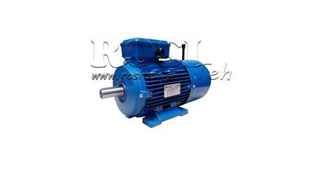 1.1kW-ELEKTRISK MOTOR MED BREMS MSH 80 3-4_1390rpm 3Fase føtter-B3