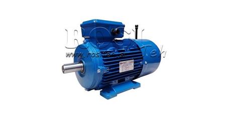 2.2kW-ELEKTRISK MOTOR MED BREMS MSH100L1-4_1420rpm 3Fase føtter-B3