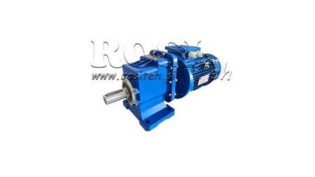 3Fase 1.1kW-ELECTRIC MOTOR MET ERC02 REDUCER MS80 58rpm
