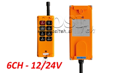 RADIOCOMANDO 6CH - 12/24V