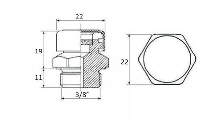 HYDRAULISCHE VENTILATIE VOOR PTO 3/8