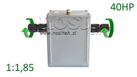 TRACTOR REDUCER - 1:1.85 (40HP-30kW) MÄNNLICH-MÄNNLICH
