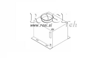 METAL RESERVOIR BOX PP 15 LITERS HORIZONTAL-VERTICAL