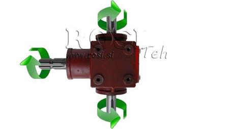 ENGRANAJE DE ÁNGULO PTO-R20T 1:2 (25HP-18kW)