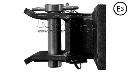 ENGANCHE DE MONTAJE HOMOLOGADO SEMICIRCULAR FIJO DGM-806-B