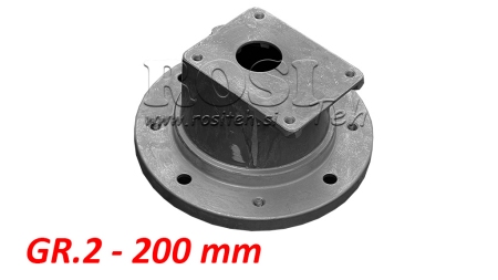 HYDRAULIC FLANGE - BELL LS203 (EM0,55-1,5KW/GR2)
