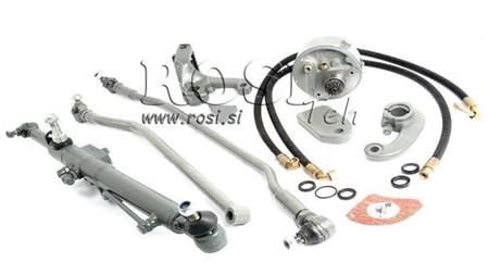 AUXILIÁRNY HYDRAULICKÝ RIADIACI SET MASSEY FERGUSON 135 - Zakrivená náprava