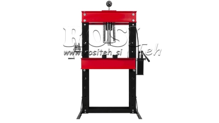 PRESSA IDRAULICA DA OFFICINA PER CUSCINETTI 50T - a due velocità