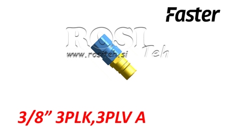 MIESPUOLINEN PIKALIITIN MULTI-FASTER 3/8 3PLK 3PLV A LIIKKUVA OSA