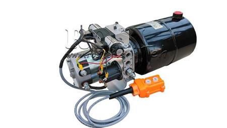 MINI AGGREGATO IDRAULICO 12V DC - 1.6kW = 2.1cc - 8 lit - assemblaggio bidirezionale (metallo)
