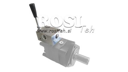 MANUELE KLEP VOOR HYDROMOTOR MS GESLOTEN CENTRUM - 50lit