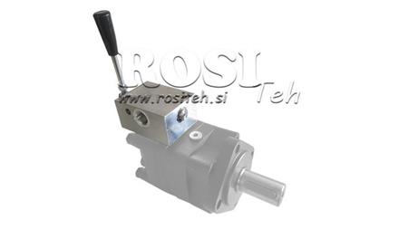 VALVOLA MANUALE PER IDROMOTORE MS CENTRO APERTO - 50lit