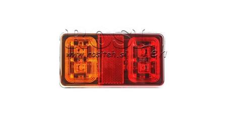 LUZ TRASERA LED 3 FUNCIONES 12V-24V COMBINADA