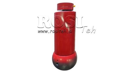 CILINDRO TELESCOPICO - MEILLER KIPPER 5 STADI 175mm - 28ton corsa 1560mm