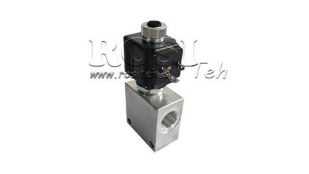 VALVOLA A 2 VIE 3/8 (NO) 24V - 40lit