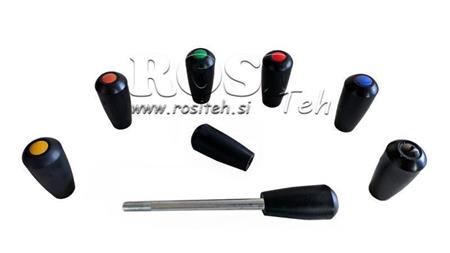 MANIGLIA DI MARCATURA PER LEVA DI CONTROLLO VALVOLA fi8mm - ARANCIONE