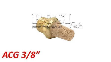 PNEUMATIKUS NÉMA HENGER SÁVOS BRONZ ACG 038 MAGAS