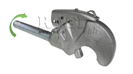 automatische schroefhaak categorie 1/2 voor trekapparaat M30x3