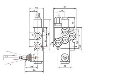 HYDRAULISCHE KLEP 1xP40 HYDROMOTOR