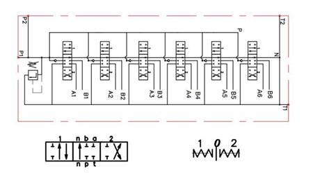 VALVOLA IDRAULICA 6xPC70