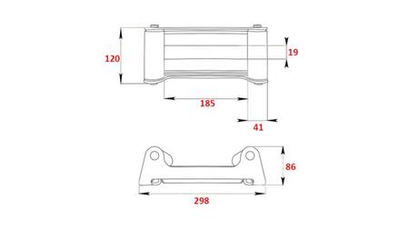 GUIDA RULLANTE PER CAVO IN ACCIAIO DWM, DWH, DWT, DWHI 9000-22000