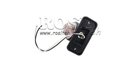 SIDE LIGHT FOR TRAILERS ROUND WHITE/RED