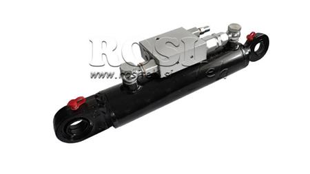 HYDRAULICKÝ CYLINDR 60/40-180 S OTOČNÝM VENTILEM - RYCHLOPLOUHOVÝ