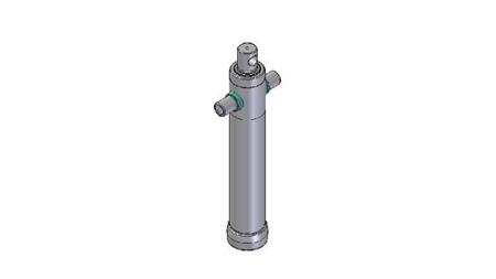2024F -TELESKOPZYLINDER STANDARD/BOHRUNG 2 STUFEN HUB 795 DURCHMESSER 80