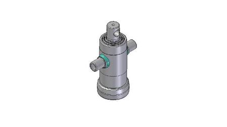 2031F - TELESCOPISCHE CYLINDER STANDAARD/GAT 3 FASES SLAAG 500 DIAMETER 95