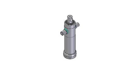3035F -TELESCOPIC ZYLINDER STANDARD/LOCH 3 STUFEN HUB 1043 DURCHMESSER 112