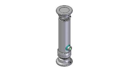2720S -CILINDRO TELESCÓPICO BOLA – BOLA 2 PASOS RECORRIDO 455 FI 80