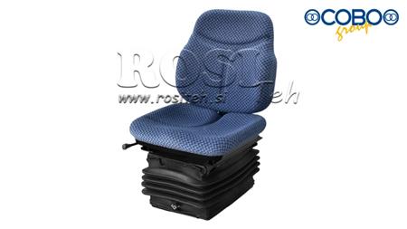 SEDILE TRACTOR CON SOSPENSIONE AD ARIA IN TESSUTO