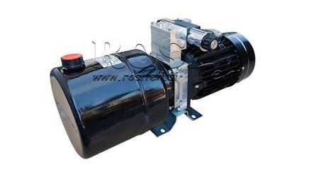 MINI HYDRAULIC AGGREGATE 380V AC (1.5 kW) 110 bar - 5.8 cc - 8.2 lit/min - tank 6 lit