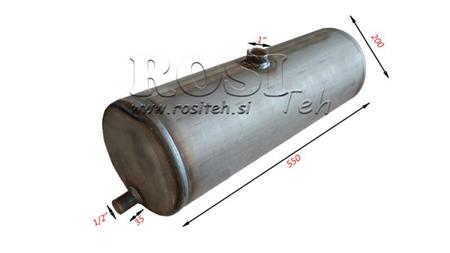 OIL RESERVOIR MADE OF SHEET METAL 16lit fi210-550mm